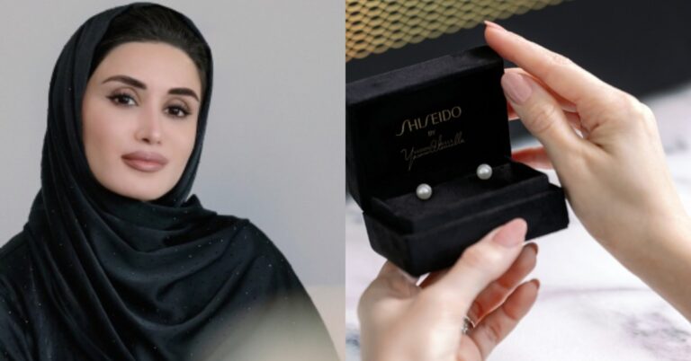 Shiseido colaborează cu designerul arab Yasmin All Mulla