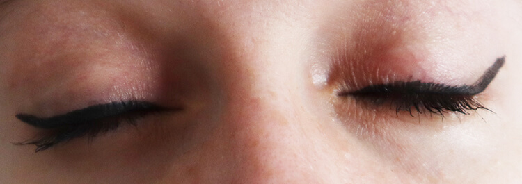 cum se comportă pe ochi_tușul de ochi tip cariocă Maybelline Hyper Precise All Day Liquid Eyeliner_păreri