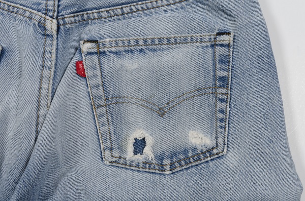Steve Jobs Jeans, 501 Levi s, Pocket Detail