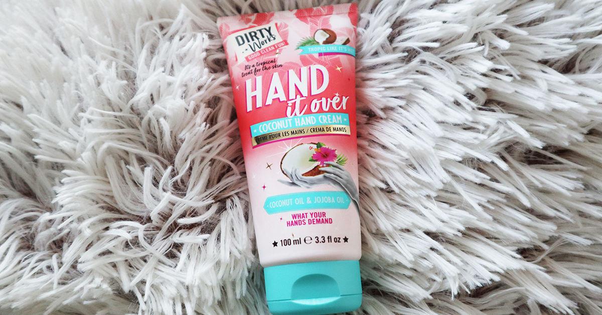 cremă de mâini Dirty Works Hand it Over Coconut Hand Cream_review și păreri