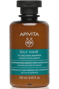 șampon Apivita Hair Care Oily Hair pentru scalp seboreic și regenerarea părului