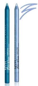 creion de ochi NYX Professional Makeup Epic Wear Liner Sticks - nuanțe 21 Chill Blue și 11 Turquoise